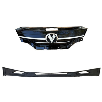 Bidewen V7 Electric Car Car Front Bumper Upper Grille Lower Grille Logo Car Logo Grille Front Bumper Grille