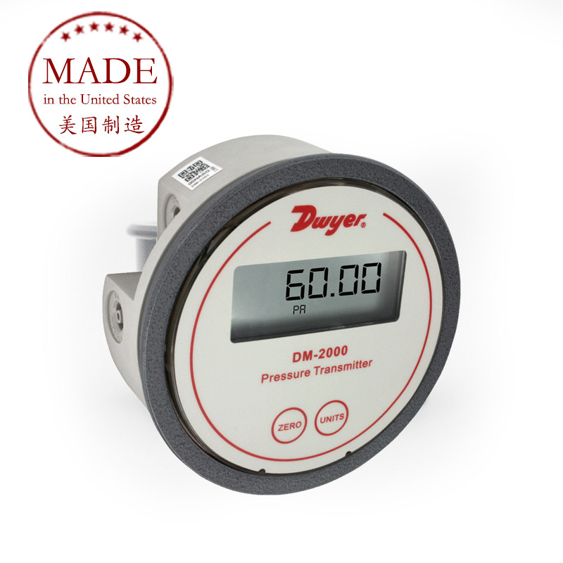 DWALL DM2000 DM2000 DMDD - Dwyer positive and negative pressure gauge sensor pressure differential transmitter