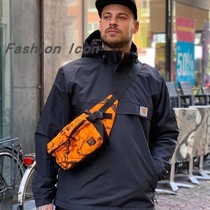 Khahat carhartt European and American Tide Cards Overalls Outdoor Pocket Casual Mailbag Men and women Sports Purse Chest Bag