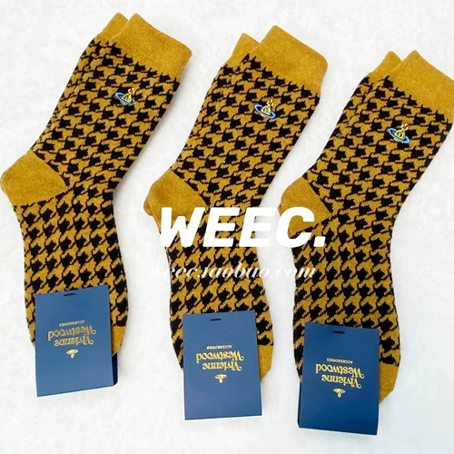 Vw vivi anwestewood woods saturn Queen Queen Мать королева королева мужская шерсть материалы женские носки в чулках и носках