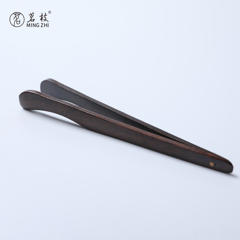 Tea - clamp - made wood tea cup clamps household washing cup clamp with cup - clamp of black sandal tea - wood tea - cereal accessories