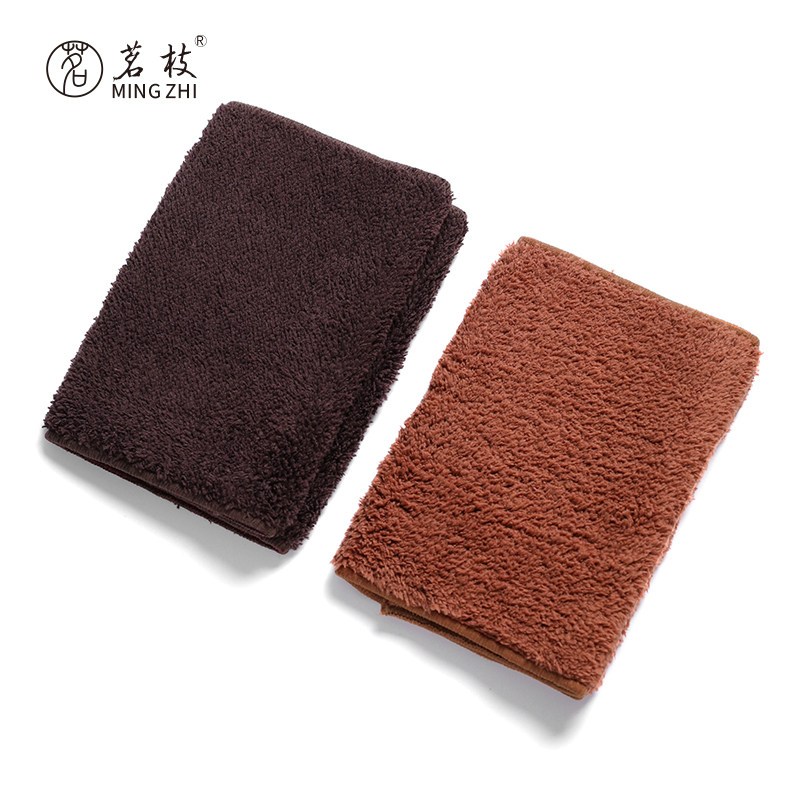 Tea Branches Handmade Tea Towels Tea Cloth Absorbent Thickening of Nourishing Pot Towel Days Style Cotton Linen Tea Table Obliteration Qigong Tea Accessories