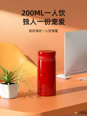 Zhang Xiaoquan mini thermos cup female ins Harajuku style students cute portable small and exquisite 316 stainless steel cup
