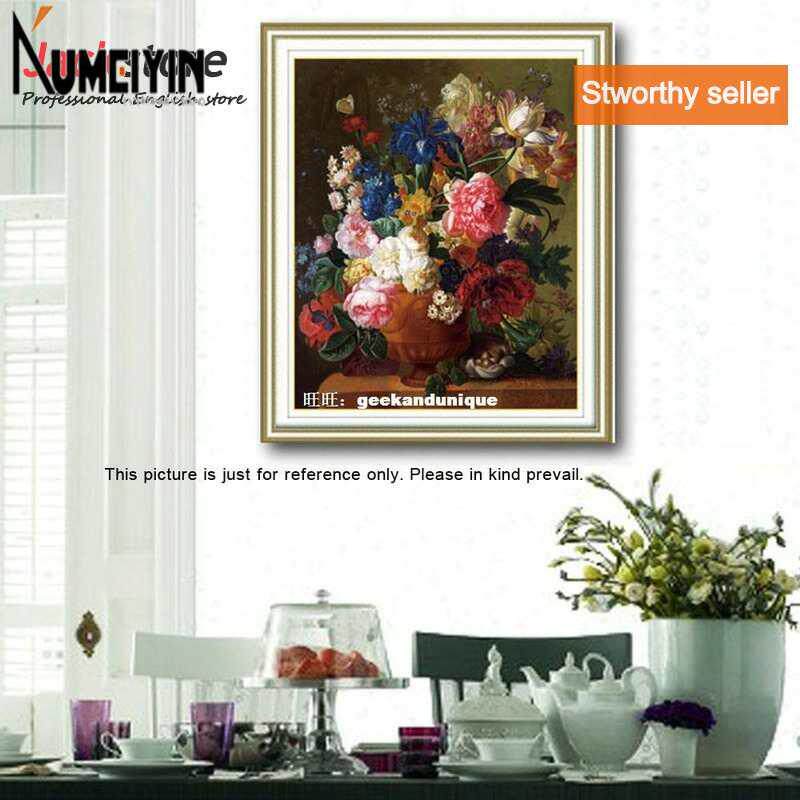 Handmade Needlework Cross Stitch Set Embroiery Kit Prec