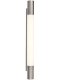Nordic Simple Modern Stainless Steel Line Wall Lamp Living Room Bedroom Hall Corridor Aisle Background Wall Linear Lighting Fixtures
