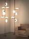 Designer Model House Villa Glass Decoration Light Luxury Living Room Study Cloakroom Lamp Simple Modern Floor Lamp