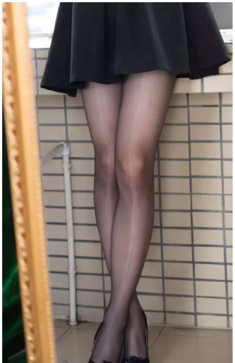 1D dầu chân sáng vớ vớ siêu mỏng dầu nhờn siêu mịn dòng flash tập tin mở stockings vớ sex miễn phí quần tất trắng
