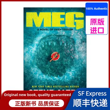 [in Stock Original Edition] English Original Version Meg Megalodon Movie and Tv Original Horror Novel English Version Imported English Original Book Alten, Steve Publisher 9781250764232