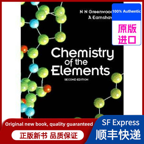 [Original Imported New Foreign Language Book] in Stock Chemistry of the Elements [9780750633659]Greenwood, N N; Earnshaw, a Publisher 9780750633659