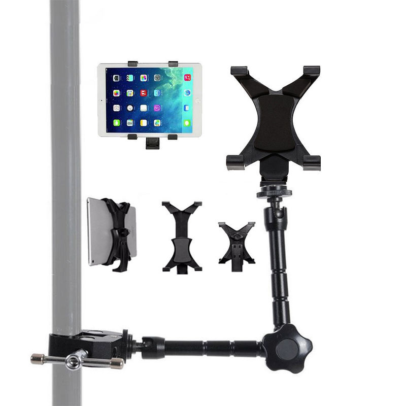 11inch Magic Arm Kit Universal Bracket 11inch Magic Arm + Large Crab Clamp + Tablet Clamp 11inch Magic Arm Kit Universal Bracket 11inch Magic Arm + Large Crab Clamp + Tablet Clamp