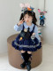 Girls Judy Rabbit Police Officer Dress Spring and Autumn New Children's Style Lolita Dress Girls Birthday Princess Dress