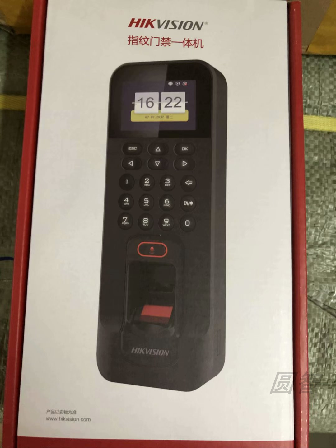 Hikvision DS-KIT804MF-1 EF-1 F-1 Fingerprint Swipe Access Control Time Attendance Machine