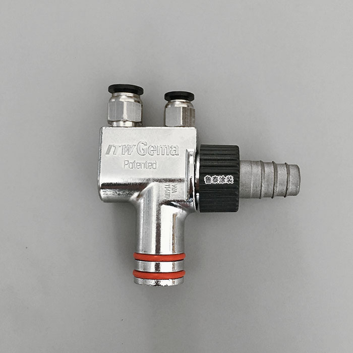 Golden Horse OPT Powder Pump Electrostatic Spray Molding Machine Spray Gun Accessories Venturi Pump Golden Horse Out Powder Pump