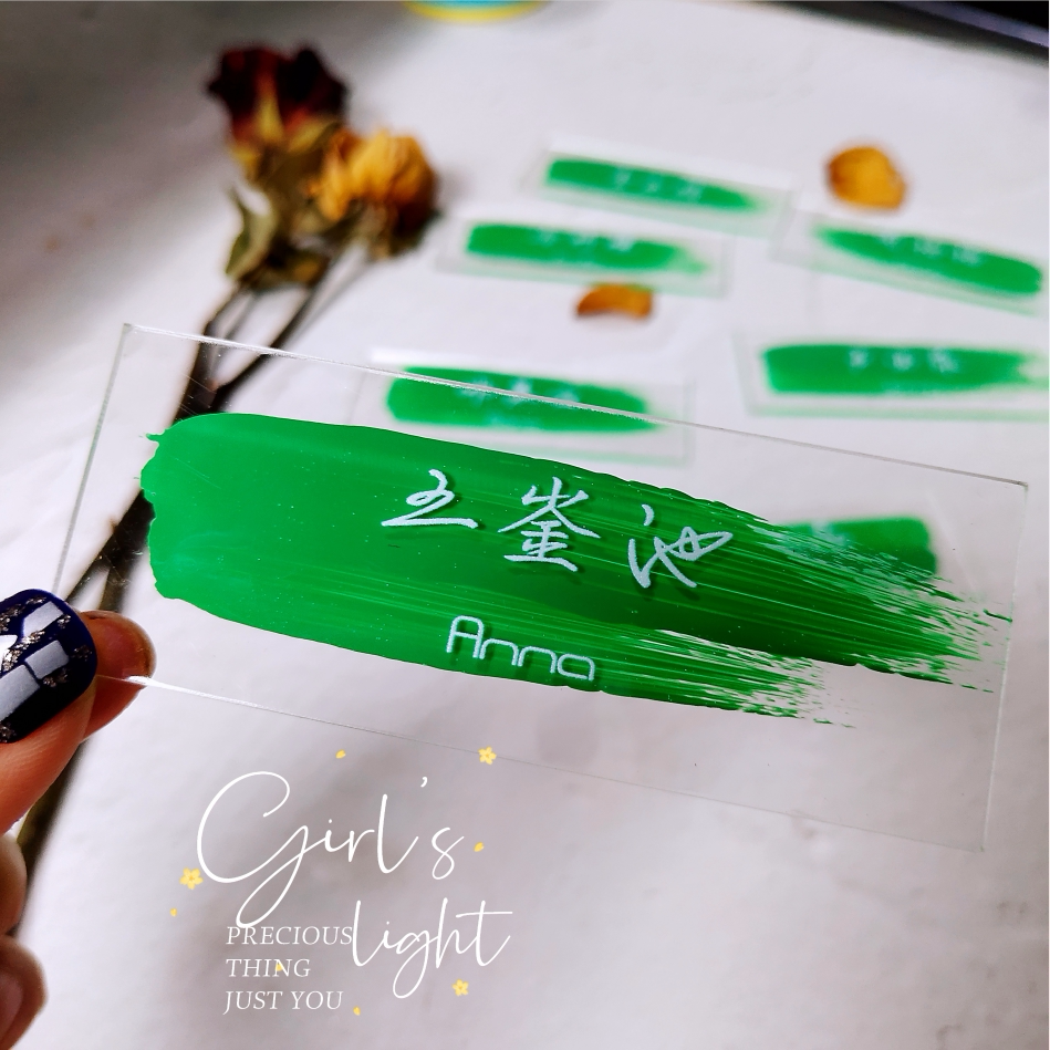 Wedding name Kaacrye hand-drawn rectangular seat tableboard tableboard table card high-end party