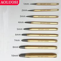 Center punch punch 9-piece set professional grade punch tip punch fitter drilling positioning alloy IMPA613065