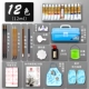 [Common 6 -color] Отправить ручки крючков+чернила диск+щетка+обучающее видео