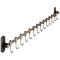 Крючки кухонные без перфорации подвесные алюминиевые штанги настенные полки для посуды стеллажи для хранения лопаточки ложки крючки для хранения.