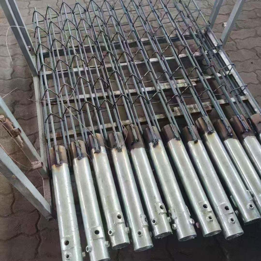 Стальная труба 地螺丝螺旋地桩灌注桩光伏预埋件q345b建筑预埋管镀锌螺旋地桩