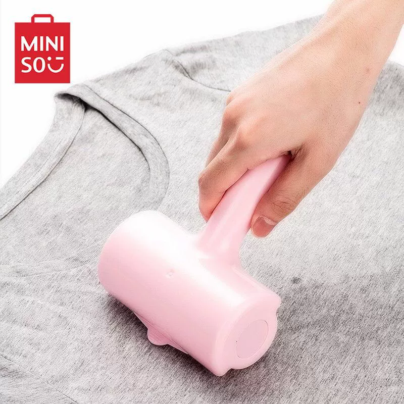 MINISO loại bỏ bụi bẩn loại bỏ lông dính (bao gồm 3 cuộn giấy) lăn tẩy lông quần áo dính tóc - Hệ thống giá giặt