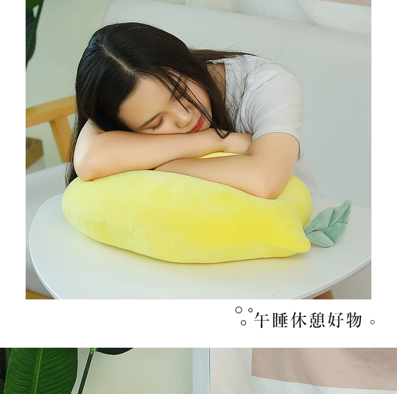 Gối bơ dễ thương đệm phòng khách thắt lưng gối sofa gối ghế văn phòng ngủ trưa - Trở lại đệm / Bolsters gối và chăn 2 trong 1