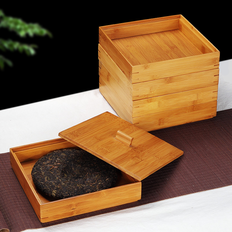 Puer tea tea tray tea tray by bamboo tea tray to admire the tea tray ChaZhen tea tea accessories tea cake box