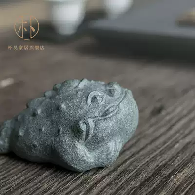 Park Hao natural stone tea pet creative tea pet tea play decoration tea set accessories handmade tea ceremony small ornaments