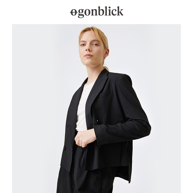 Nordic Moment Superior Sense Suit Jacket Woman Han Version Loose Design Sensation Little West Suit Fall New Summer