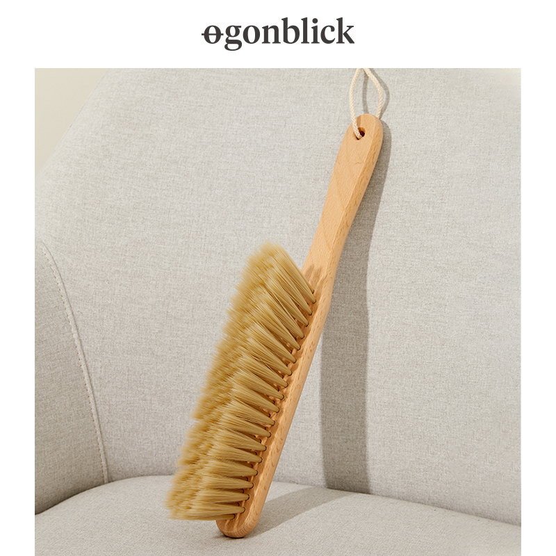 Nordic Time Beech Soft Sweeping Bed Brush Home Bed Sofa Pillow Broom Bookcase Dust Removal Bedroom Cleaning