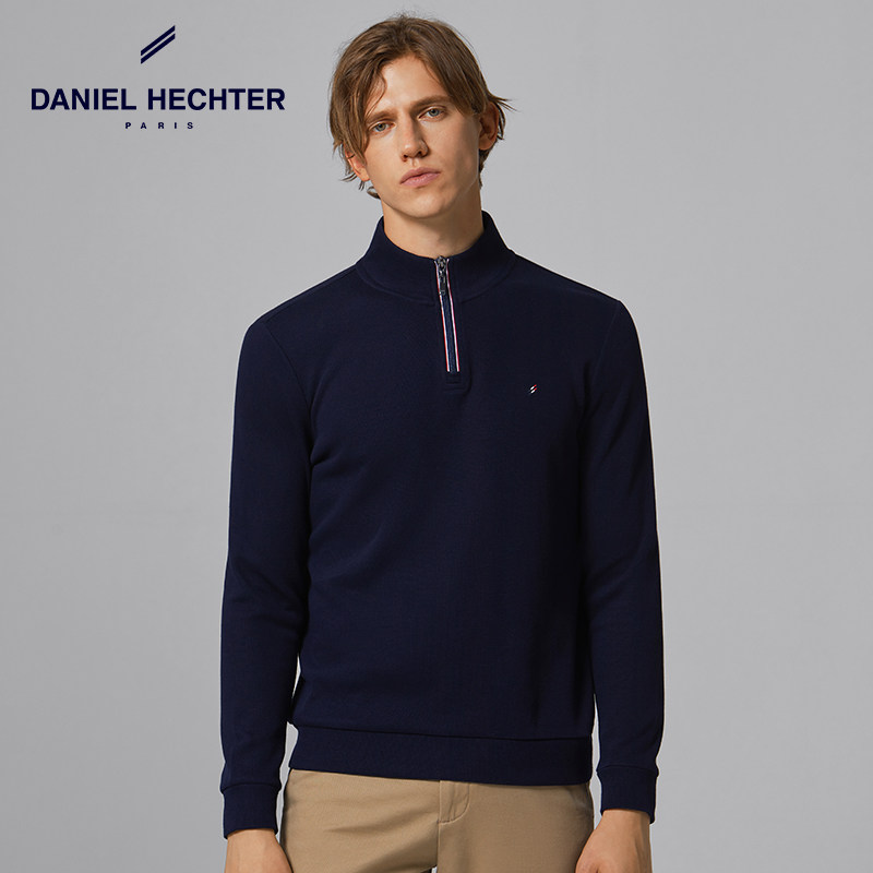 Daniel Hechter Denny loves special coat for men's new round neckline with casual loose jacket