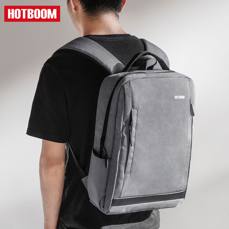 HB backpack Simple casual multifunctional school bag Men's and women's laptop bag Fashion trend travel backpack