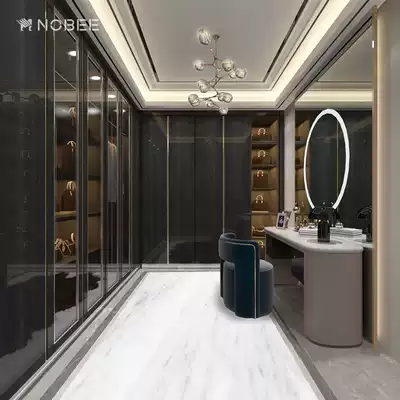 Shenzhen Hong Kong factory direct sales modern minimalist light luxury wardrobe custom bedroom cabinet custom-made E0 grade imported plate