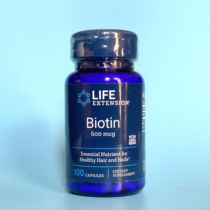 Biotin Vitamin H Coenzyme R Anti-Drain Life Extension Biotin Hair Skin Nails