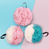 Bath ball rub back do not ask for people to rub bath towel Bath flower long strip female bath ball adult large bath foam toiletries