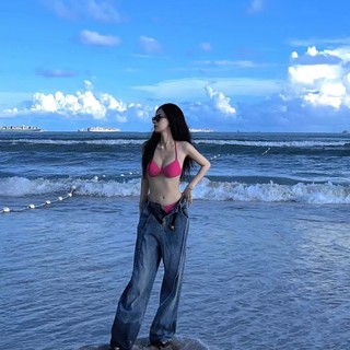 2025 european and american pure bikini vacation