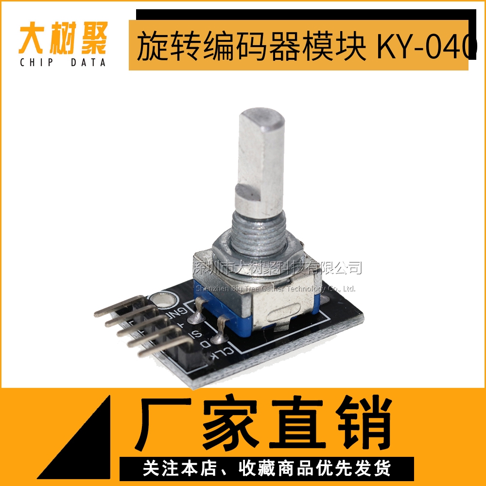 360 degree rotating encoder module FOR module