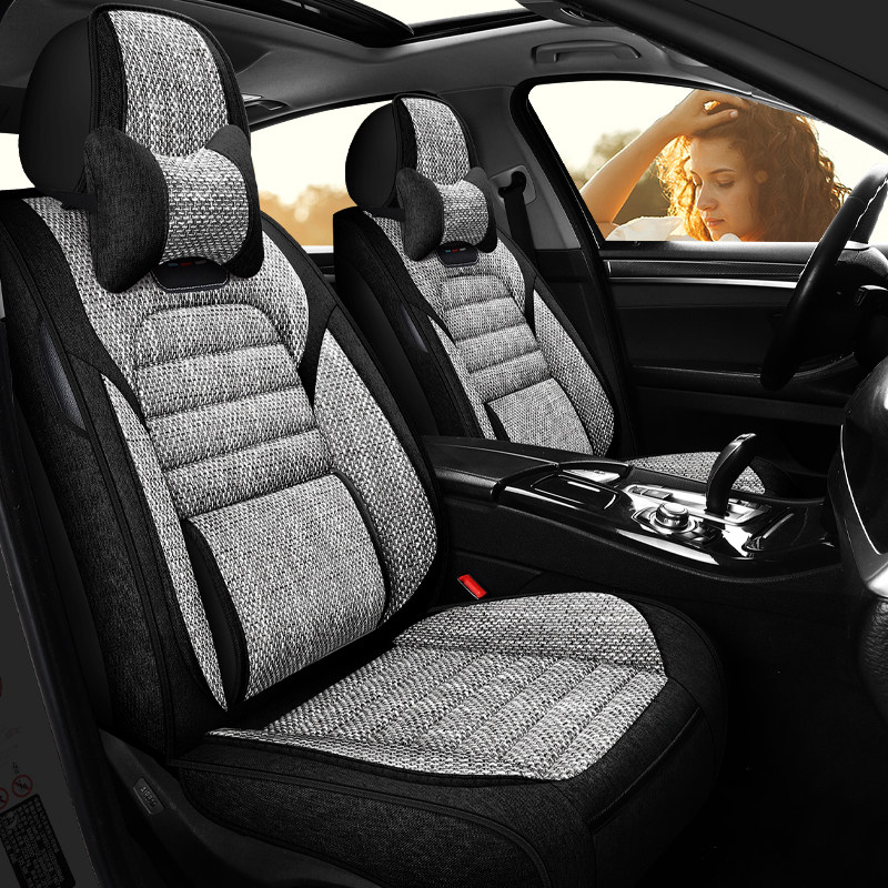 Beijing Hyundai ix25 name Turang ix35 new TUCSON cushion all-inclusive four seasons car seat cover linen seat cover