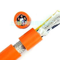Servo coded shielded cable oil resistant acid and alkali resistant servo motor high flexible wire 4*1 5 2 0 3 2*0 75