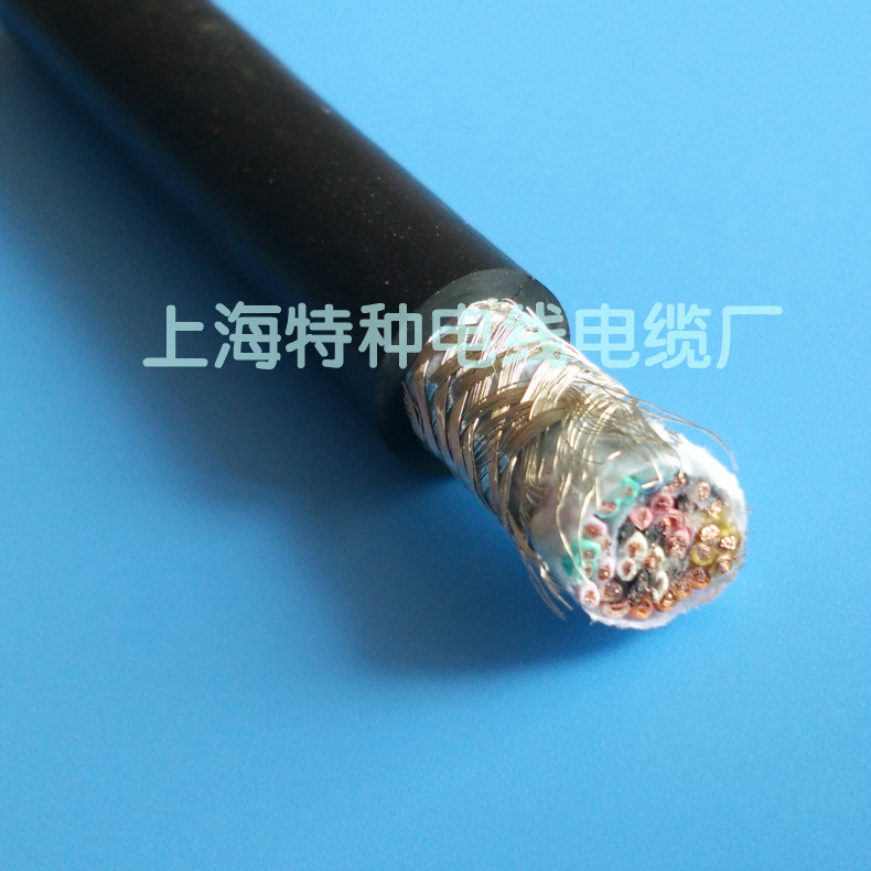 Flexible cable 28 32 19 25 46 core TRVVSP7 * 2 * 0 2 twisted pair shielded anti-twist waterproof towline