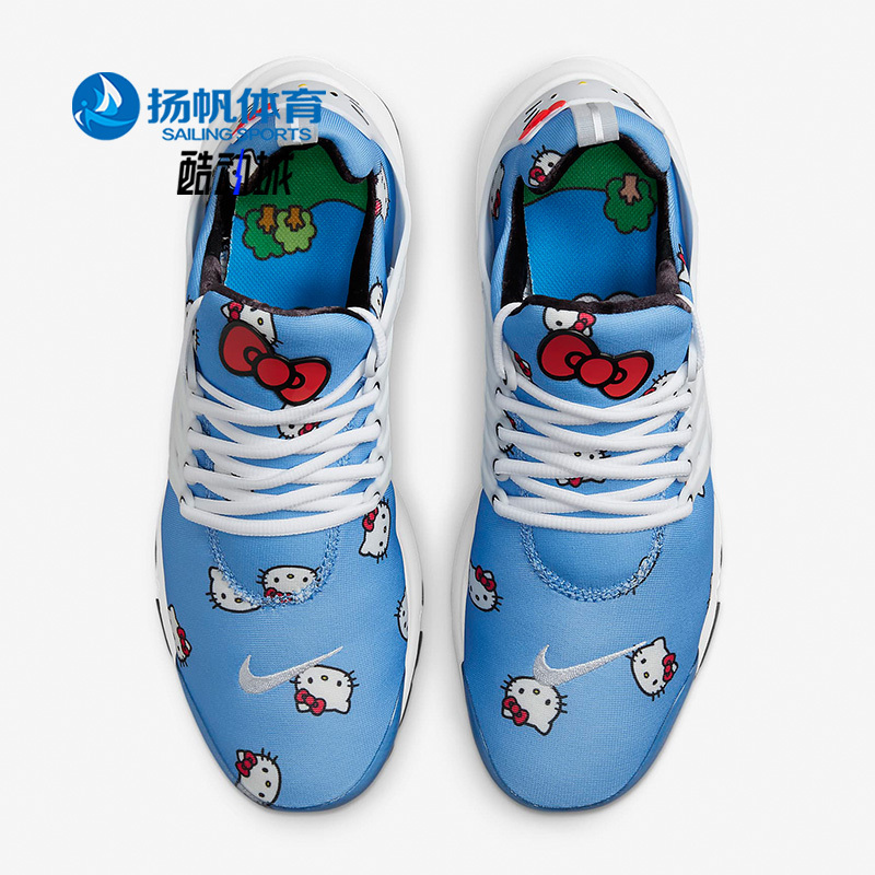 Nike Authentic Hello Kitty Co-Branded Men's and Women's Summer Sports Lace-Up Running Shoes Dv3770-400 Nike Authentic Hello Kitty Co-Branded Men's and Women's Summer Sports Lace-Up Running Shoes Dv3770-400