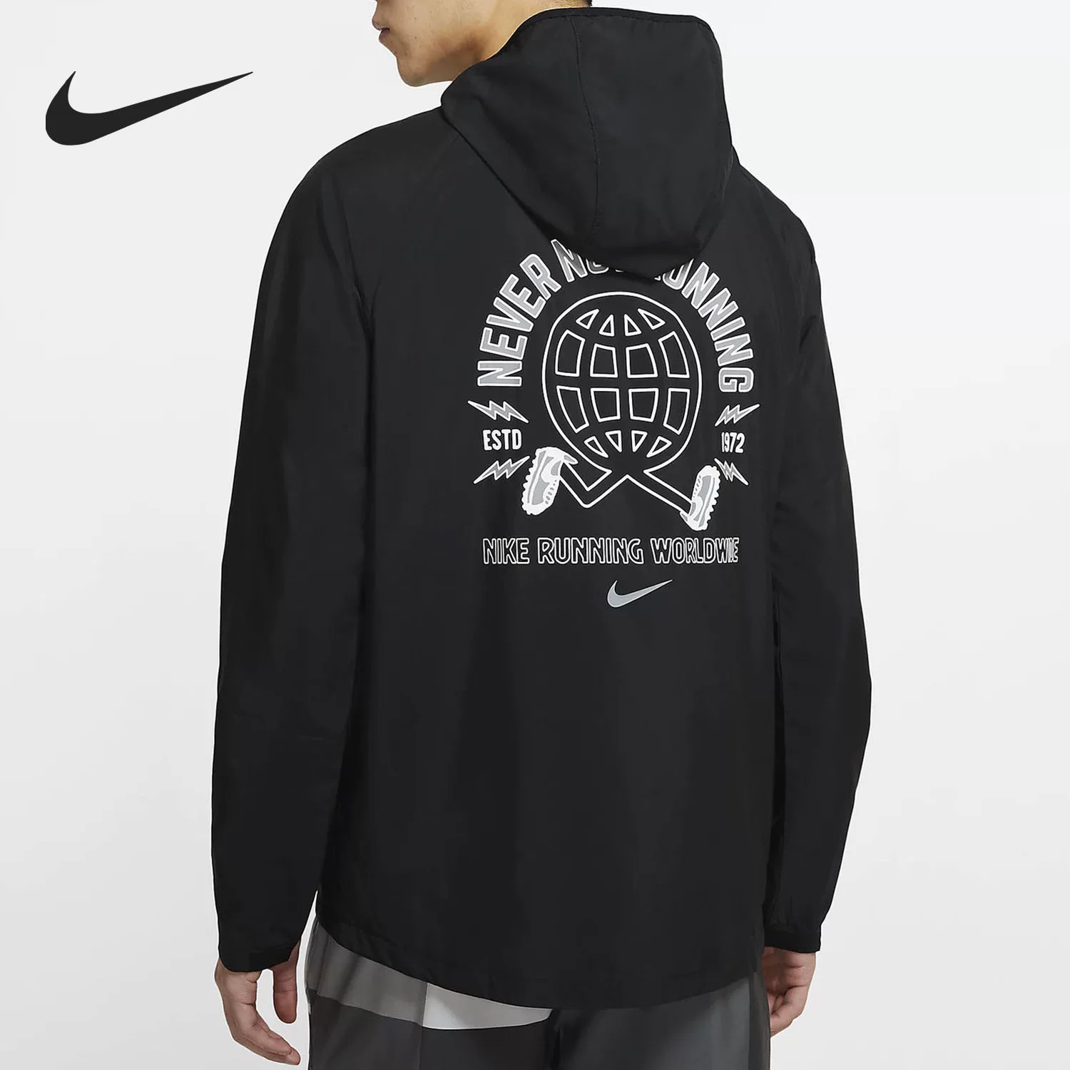Nike/ летняя ветронепроницаемая спортивная куртка для отдыха, спортзала и тренировки