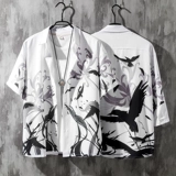 Летняя рубашка, мужская куртка, свободный крой