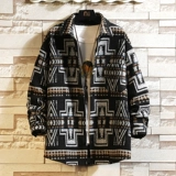 Tide, мужское демисезонное ретро шерстяное пальто, осенняя куртка для отдыха, в американском стиле, большой размер