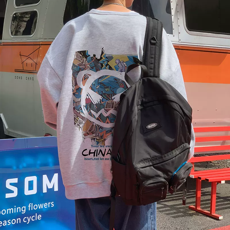 Брендовая толстовка Tide, толстовка с длинным рукавом, демисезонная худи, куртка, оверсайз