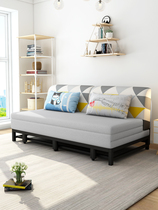 Sofa Bed Dual-use Small Family Living Room Multifunction Foldable Single Double 1 21 5 m Storage Economy Type Sofa