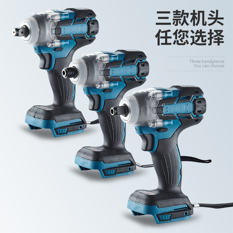 Manufacturer Zolo Crown Lithium Electric Brushless Wrench Torch Motion Charging Charging Wrench Lithium Electro-Electric Screwdriver Impact Wrench
