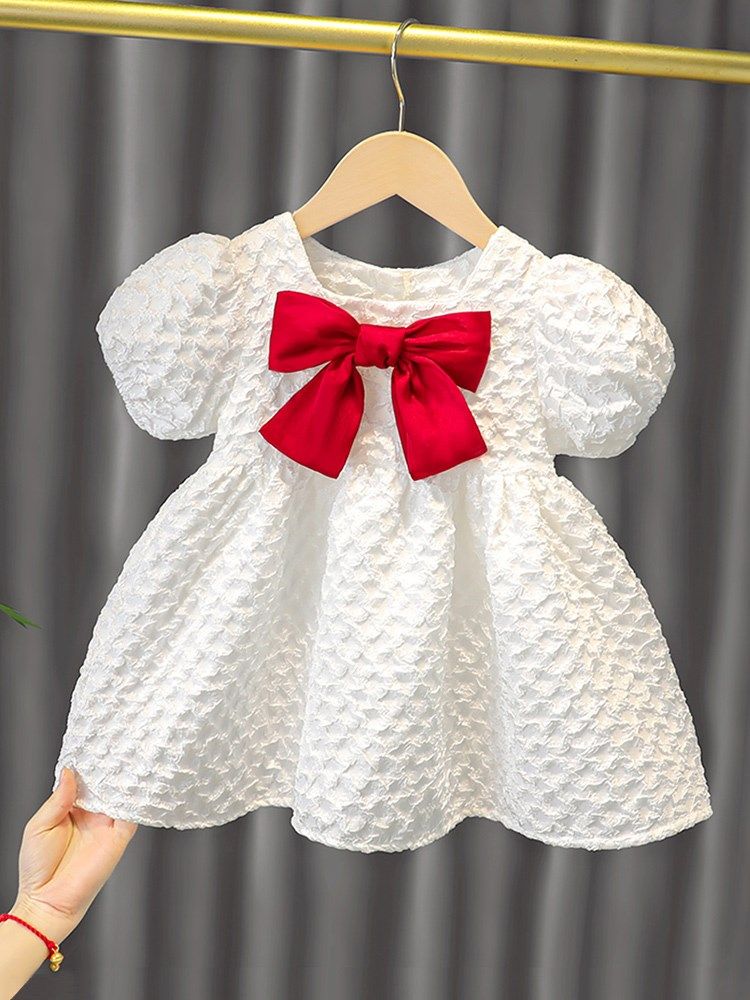 Catch weekly clothes female baby summer girl princess skirt summer super fairy evening dress supplies one-year-old suit clothes one-year-old