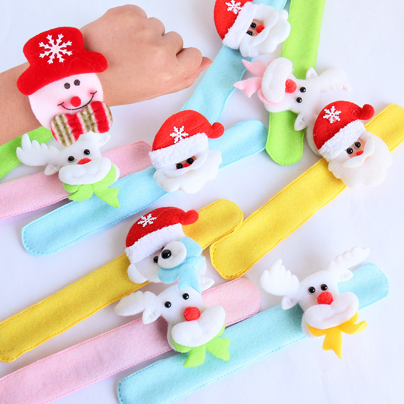 Children's Day decorations plush cute pop ring doll bracelet small gift gift props party supplies wrist guard