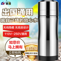  Taicheng travel electric cup Travel abroad global universal business trip 316 stainless steel portable thermos cup kettle