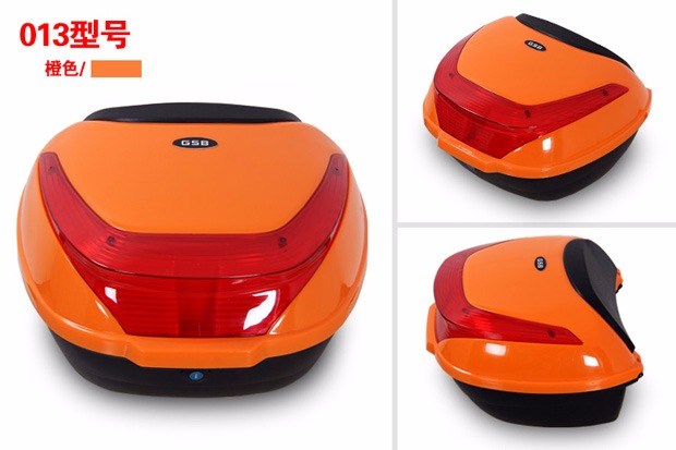 Đuôi xe điện GSB rùa nhỏ vừa Wang Xiaoniu hộp dụng cụ phổ thông phụ nữ xe tay ga cốp sau xe máy