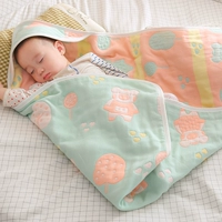Новорожденный на младенца Существа пакет один на младенца пакет стеганое одеяло демисезонный чистый хлопок Лето в марле стиль детские пакет Сворачивать